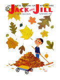 Rakeing Leaves - Jack and Jill  November 1957