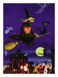 Witches Flight - Child Life  October 1953