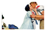 He Learned About Her Love  - Saturday Evening Post "Leading Ladies"  October 17  1953 pg45