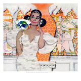 The Girl Who Gambled  - Saturday Evening Post "Leading Ladies"  February 6  1960 pg26