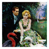 The Business of Love - Saturday Evening Post "Leading Ladies"  April 6  1957 pg26