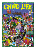 Christmas Village - Child Life  December 1972