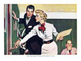 The  Shy Kind of Boss  - Saturday Evening Post "Leading Ladies"  August 27  1955 pg28