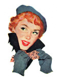 Who Killed Miss X - Saturday Evening Post "Leading Ladies"  March 24  1951 pg20