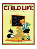 Dog Lesson - Child Life  September 1935