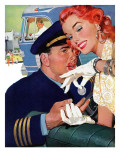The Pilot Hated Stewardesses - Saturday Evening Post 