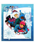 Sledding Fun - Jack and Jill  January 1981