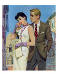 The Lady Had an Angle  - Saturday Evening Post "Leading Ladies"  August 20  1955 pg21