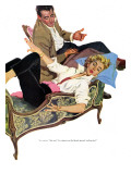 Shackles for The Groom  - Saturday Evening Post "Leading Ladies"  August 21  1954 pg21