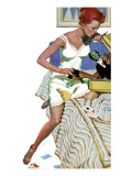 The Artless Heiress - Saturday Evening Post "Leading Ladies"  June 1  1957 pg15