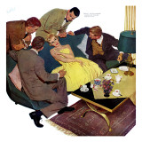 Marriagable Age - Saturday Evening Post "Men at the Top"  December 13  1958 pg28