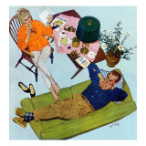 Husbands Better Tell - Saturday Evening Post "Men at the Top"  September 6  1958 pg17