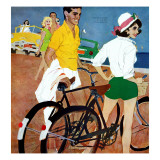 Too Slow for the Crowd - Saturday Evening Post "Leading Ladies"  March 11  1961 pg27