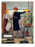 The Brute Next Door  - Saturday Evening Post "Leading Ladies"  October 9  1954 pg22