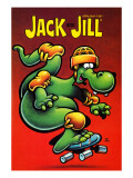 Skateboarding Dragon - Jack and Jill  April 1987