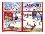Winter Fun - Jack and Jill  January 1949