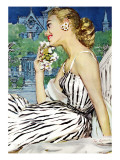 Walk to the Dance - Saturday Evening Post "Leading Ladies"  October 5  1957 pg37