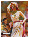 She Wouldn't Believe Him - Saturday Evening Post "Leading Ladies"  October 1  1955 pg29