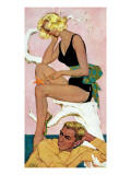 Marry the Boss' Daughter - Saturday Evening Post "Leading Ladies"  April 18  1959 pg37