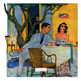 The Phony Venus - Saturday Evening Post "Leading Ladies"  December 7  1957 pg45