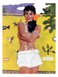 The Exile of Paradise Island  - Saturday Evening Post "Leading Ladies"  September 4  1954 pg29