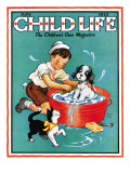 Time For a Bath - Child Life  June 1935