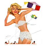 Doctor's Holiday  - Saturday Evening Post "Leading Ladies"  July 30  1960 pg16