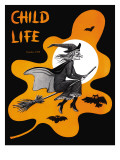 Witch & Her Broom - Child Life  October 1959