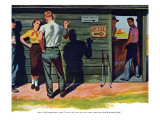 The Wrong Kind of Boy  - Saturday Evening Post "Leading Ladies"  April 18  1953 pg30