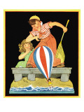 Doll in the Water - Child Life  July 1931