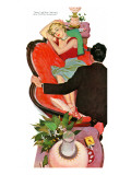 Lonely Honeymoon  - Saturday Evening Post "Leading Ladies"  March 11  1950 pg28
