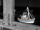 Sweden  Island of Gotland; a Window in a Coastal Cottage on the Small Island Called Fårö