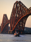 The Forth Rail Bridge  Firth of Forth  Edinburgh  Scotland