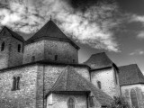Abbey Church  Ottmarsheim  Haut-Rhin Department  Alsace  France