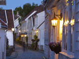 Old Wooden Buildings  Gamle Stan (Old Town)  Stavanger  Rogaland County  Norway