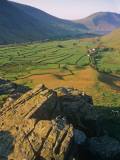 Farming Landscape at Wasdale Head  West Cumbria  Lake District  England