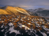 Winter Fells Abover Buttermere  Lake District  Cumbria  England