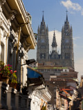 20th Century Church of La Basilica Del Voto Nacional  Quito  Ecuador