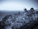 Greece  Cyclades  Santorini  Oia Town and Santorini Caldera