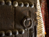 Door in the Old City of Fes  Morocco