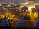 Nepal  Kathmandu  Pashupatinath Temple on the Banks of the Bagmati River