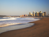 Durban Skyline and Beachfront  Kwazulu-Natal  South Africa