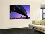 Sydney Harbour Bridge at Dusk   Sydney  New South Wales  Australia