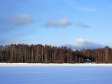 Winter Landscape  Suda  Vologda Region  Russia