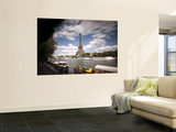 Eiffel Tower and River Seine  Paris  France