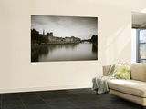 Notre Dame Cathedral and River Seine  Paris  France