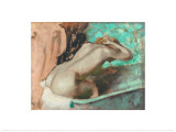 Woman Seated on a Bathtub