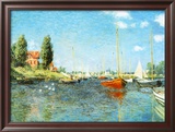 Red Boats at Argenteuil  c1875