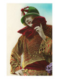 Flapper in Green Hat