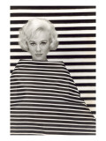 Op Art Fashion Model